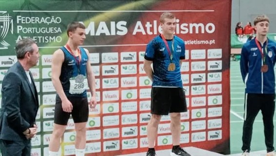 Atleta do Feirense conquista 3° lugar nos Campeonatos Nacional