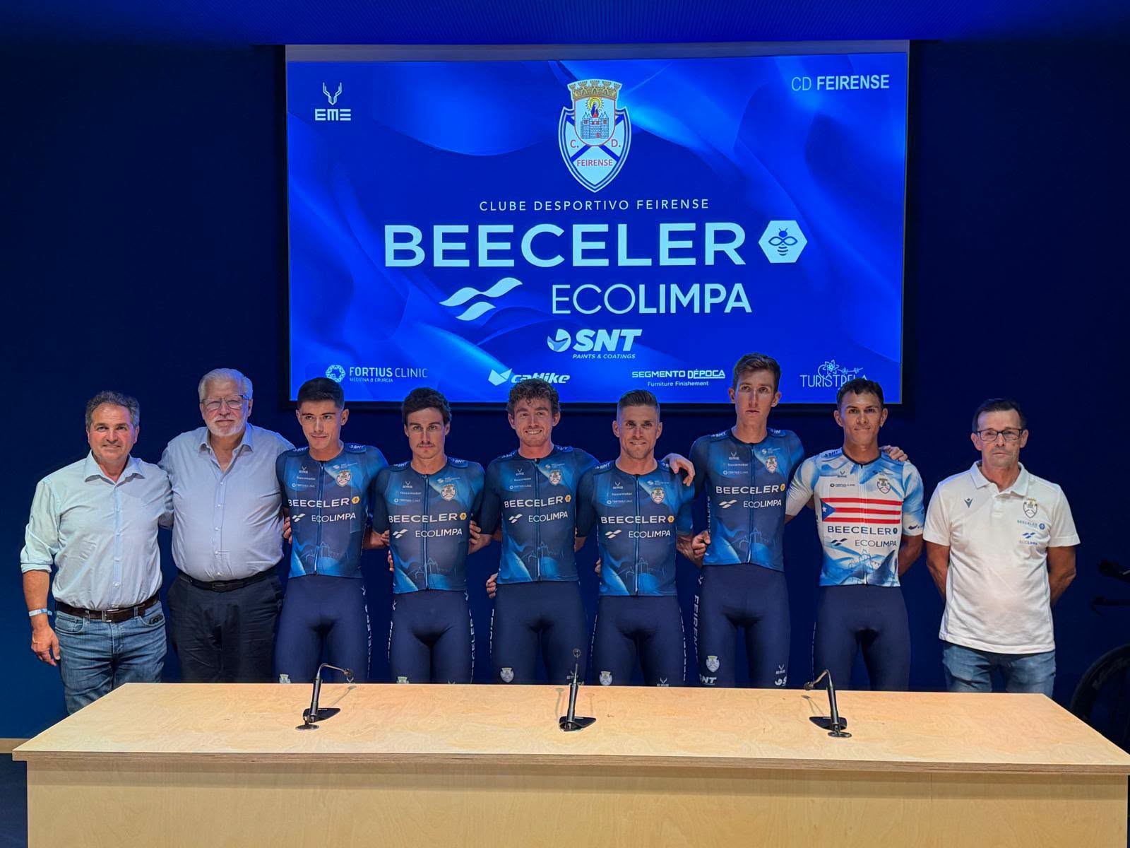 Feirense Beeceler apresenta equipa para a Volta a Portugal 2026