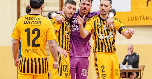 Lusitânia de Lourosa Futsal invencível frente ao Pedras Salgadas