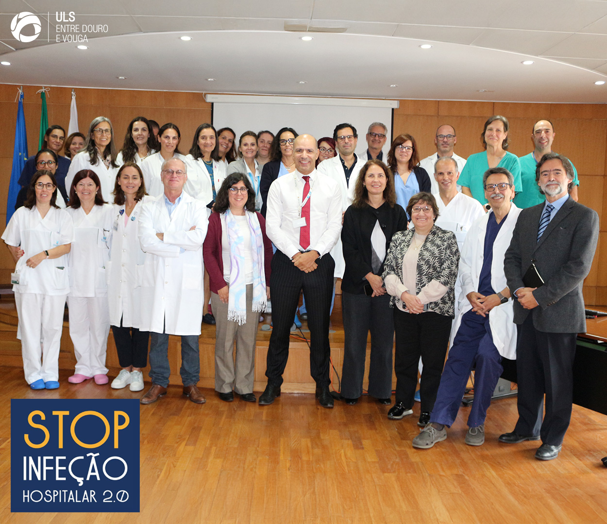 Projeto STOP Infeção Hospitalar 2.0 no Hospital S. Sebastião com resultados positivos