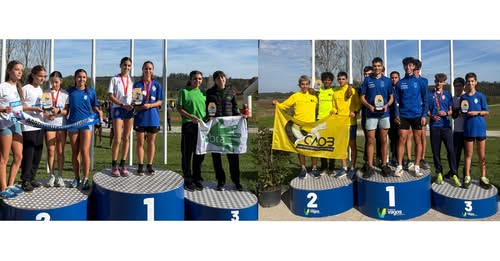 Fogaceiros conquistam nove pódios no Campeonato Distrital Corta Mato Longo