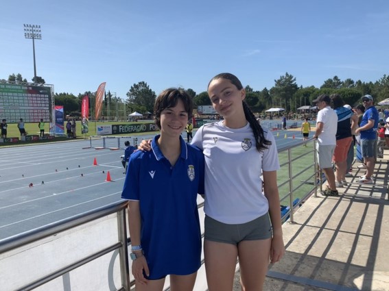 Carolina Azevedo e Maria Gonçalves em destaque nos Nacionais de Sub-16