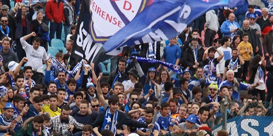 Feirense e Marítimo empatam a uma bola numa partida entre dois candidatos à subida