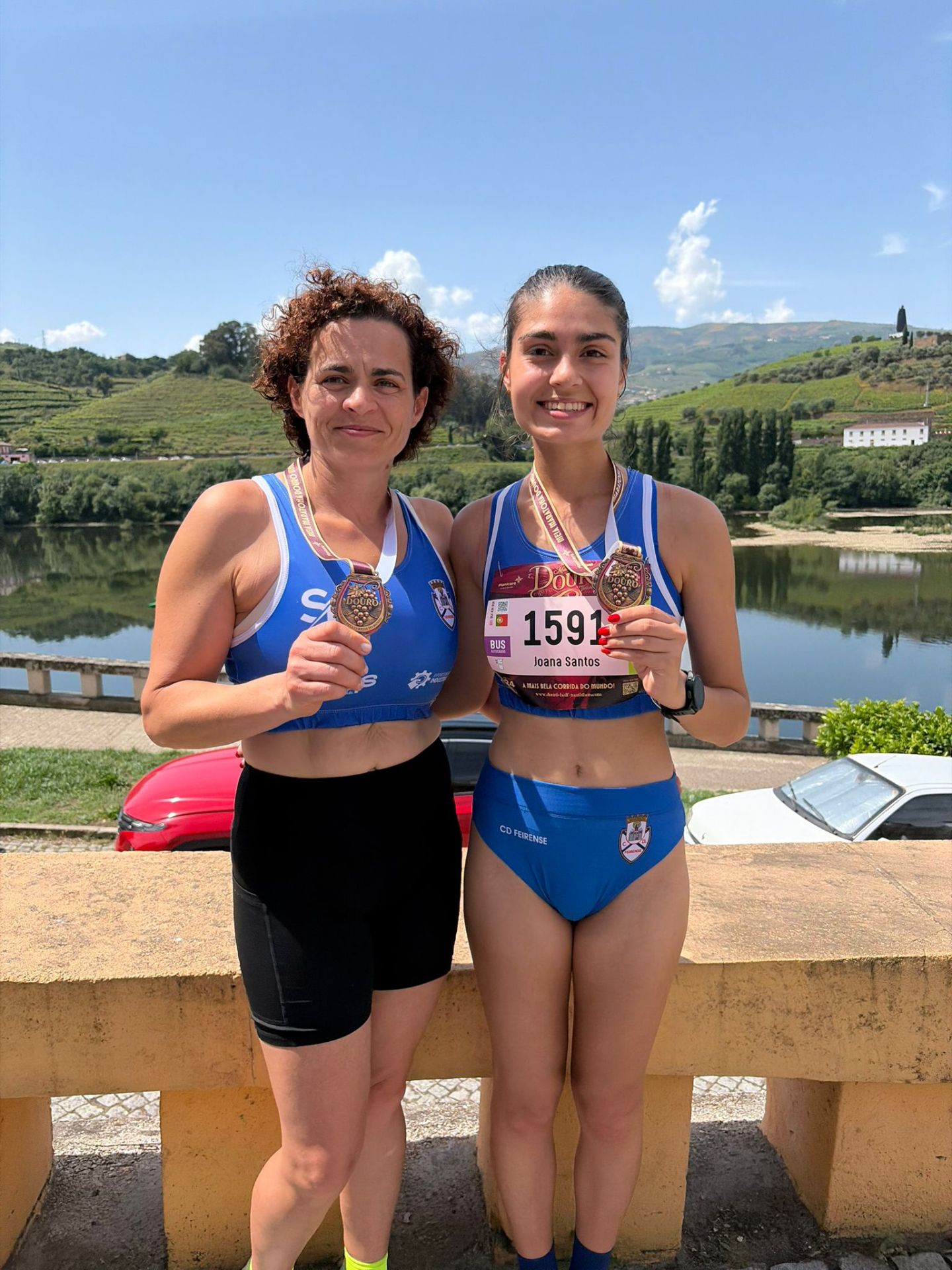 Atletas do Feirense conquistam 2 pódios na Meia Maratona do Douro 2026