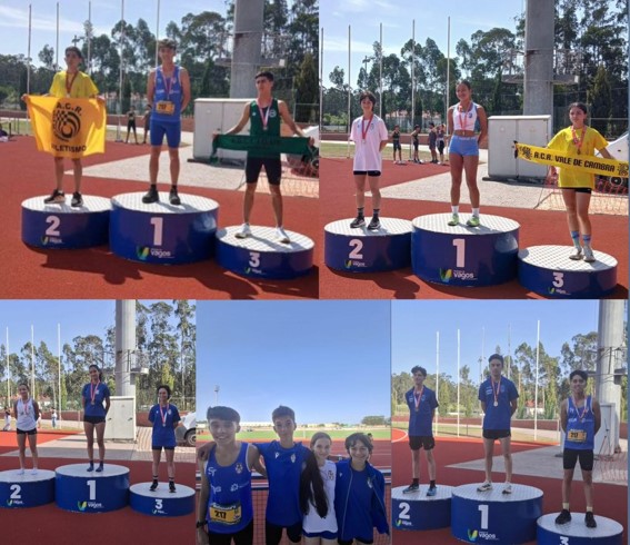 Fogaceiros conquistam quatro pódios no Campeonato Distrital